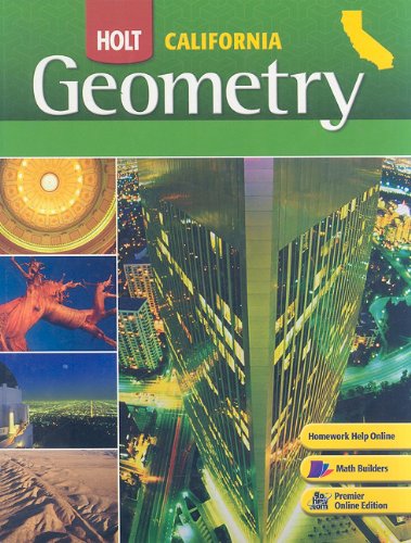 Holt Geometry: Student Edition Grades 9-12 2008 — ISBN 9780030923456