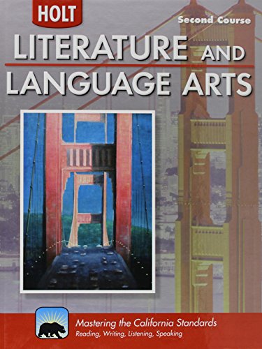 Holt Literature & Language Arts-Mid Sch: Student Edition Second Course 2010 — ISBN 9780030992902