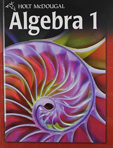 Holt McDougal Algebra 1 — ISBN 9780030995743