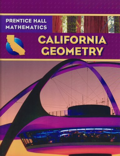 California Geometry Bass, Laurie E.; Charles, Randall I. and Hall, Basia — ISBN 9780132031226