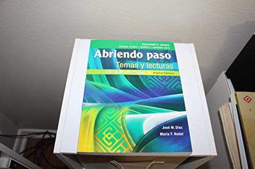 Pearson - Abriendo paso: Temas y lecturas - Teacher's Guide — ISBN 9780133238198