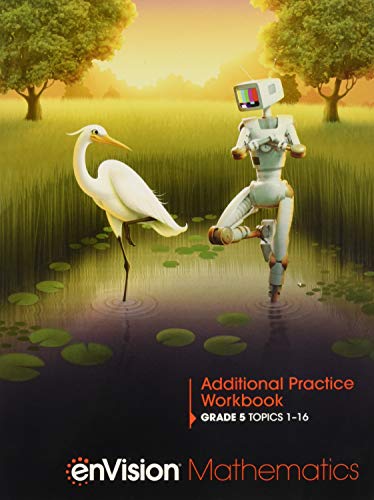 Envision Mathematics 2020 Additional Practice Workbook Grade 5 — ISBN 9780134953809