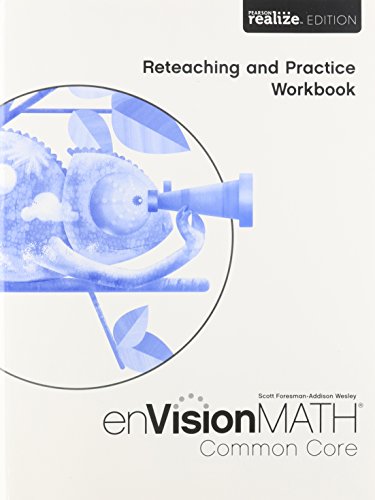 MATH 2015 COMMON CORE PRACTICE & RETEACHING WORKBOOK GRADE 4 — ISBN 9780328810765