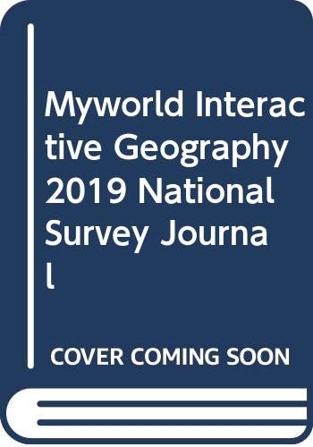 Middle Grades Geography 2019 National Survey Journal Grade 6/8 Savvas Learning Co — ISBN 9780328960286