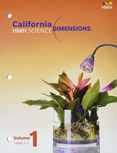 Student Edition Interactive Worktext Volume 1 Grade 7 2020 (Science Dimensions) Houghton Mifflin Harcourt