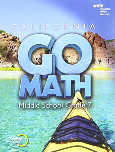 Holt McDougal Go Math!: Student Interactive Worktext Grade 7 2015 — ISBN 9780544202610