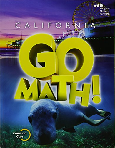 Student Edition Grade 1 2015 (Houghton Mifflin Harcourt Go Math!) — ISBN 9780544203839