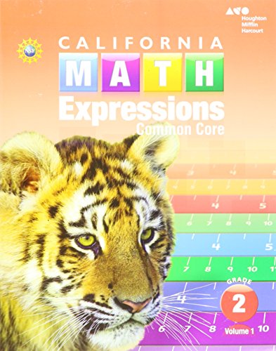 Student Activity Book (softcover), Volume 1 Grade 2 2015 (Houghton Mifflin Harcourt Math Expressions) — ISBN 9780544210783