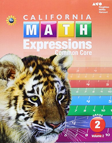 Student Activity Book (softcover), Volume 2 Grade 2 2015 (Houghton Mifflin Harcourt Math Expressions) — ISBN 9780544210790