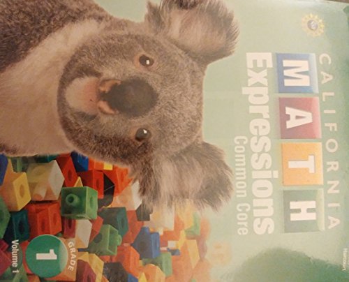 Student Activity Book Collection softcover Grade 1 2015 (Houghton Mifflin Harcourt Math Expressions) — ISBN 9780544258495