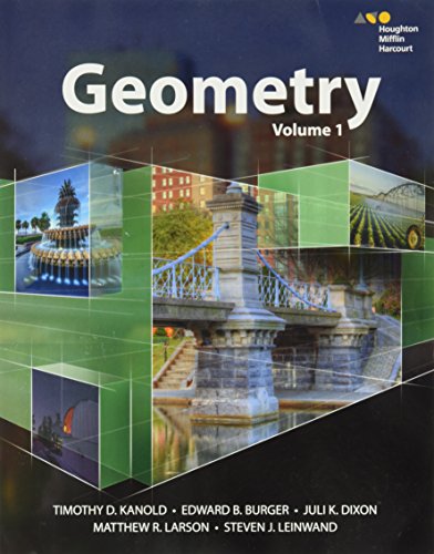 Interactive Student Edition Volume 1 2015 (HMH Geometry) — ISBN 9780544385795