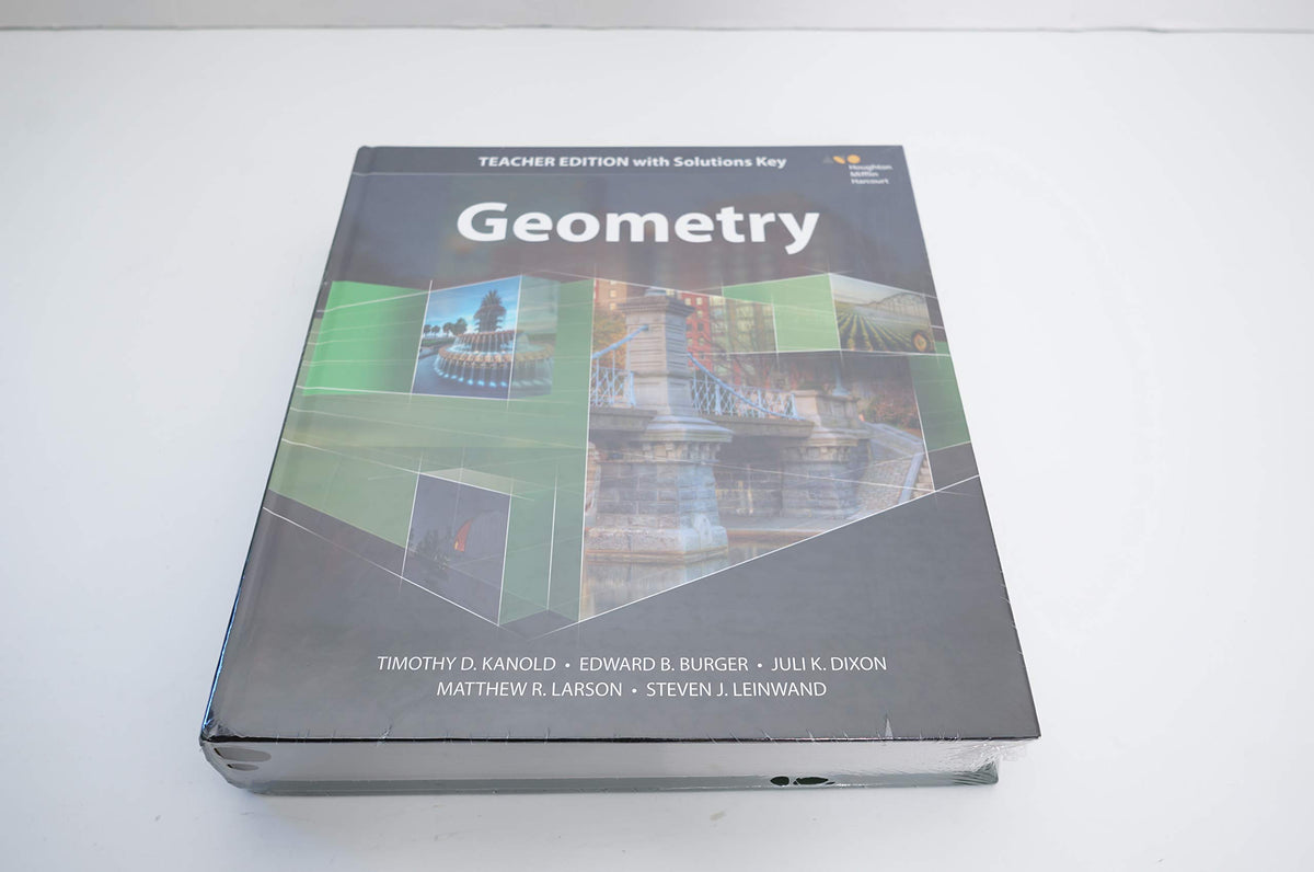 Geometry 2015: Teacher Edition With Solutions — ISBN 9780544385825