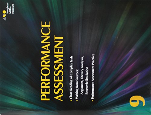 Performance Assessment Student Edition Grade 9 (Collections) — ISBN 9780544569362
