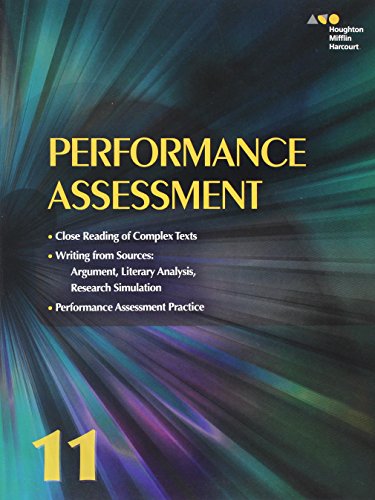 Performance Assessment Student Edition Grade 11 (Collections) Houghton Mifflin Harcourt — ISBN 9780544569409