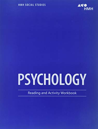 Psychology: Reading Activity Workbook Houghton Mifflin Harcourt — ISBN 9780544971172