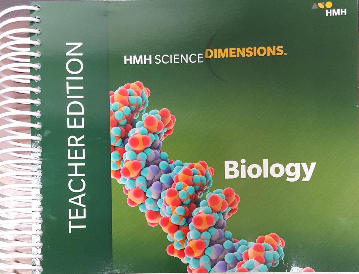 Teacher Edition 2018 (Science Dimensions Biology) — ISBN 9780544980051