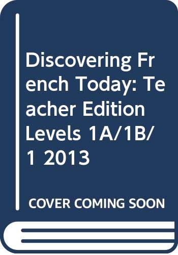 Discovering French Today (French Edition) — ISBN 9780547871851