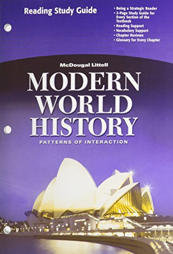 Modern World History, Patterns of Interaction: Reading Study Guide Holt Mcdougal