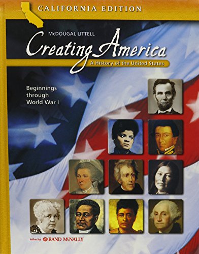 Creating America - California Edition: A History of the United States Risinger, C. Frederick — ISBN 9780618559497