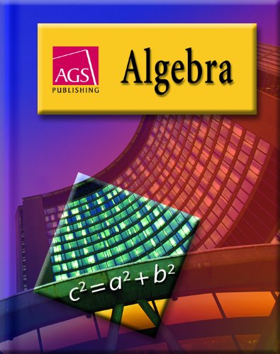 Algebra: AGS Publishing — ISBN 9780785435679