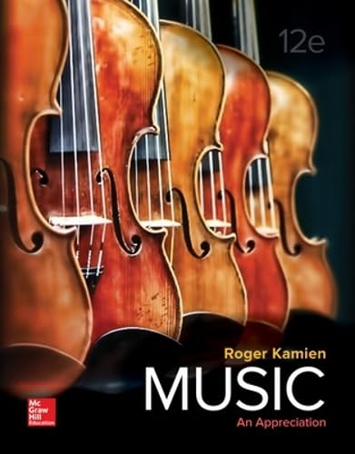 Music: An Appreciation — ISBN 9781259892707