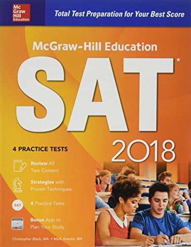 McGraw-Hill Education SAT 2018 — ISBN 9781260010381