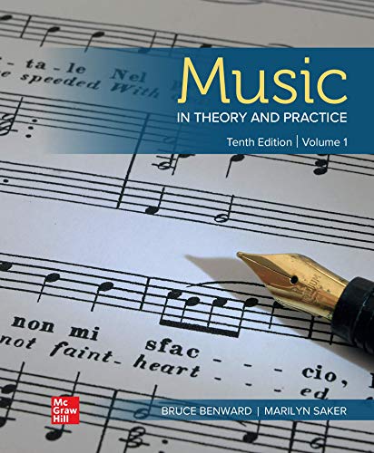 Music in Theory and Practice Volume 1 — ISBN 9781260055825