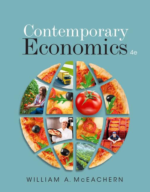Contemporary Economics, Student Workbook — ISBN 9781337283038