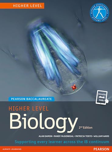 Pearson Bacc Bio HL 2e bundle (2nd Edition) (Pearson International Baccalaureate Diploma: International E) Tosto, Patricia; Damon, Alan; McGonegal, Randy and Ward, William — ISBN 9781447959007