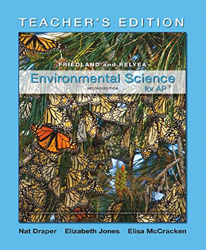 Environmental Science for AP Second Edition Teacher's Edition Friedland, Andrew