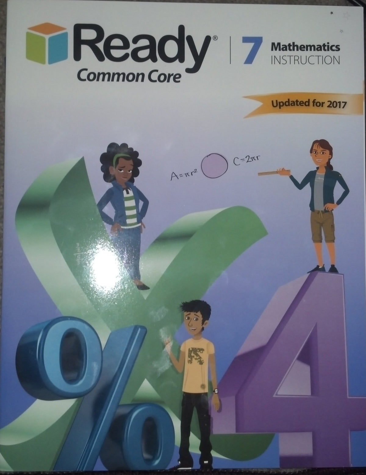 Ready Common Core Mathematics 8 Instruction — ISBN 9781495735882