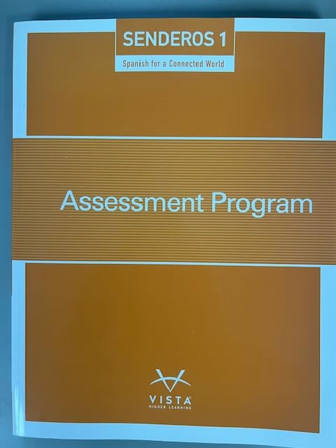 Senderos 1 Assessment Program — ISBN 9781543357905