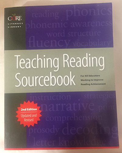 Teaching Reading Sourcebook, 2nd Edition — ISBN 9781571284570
