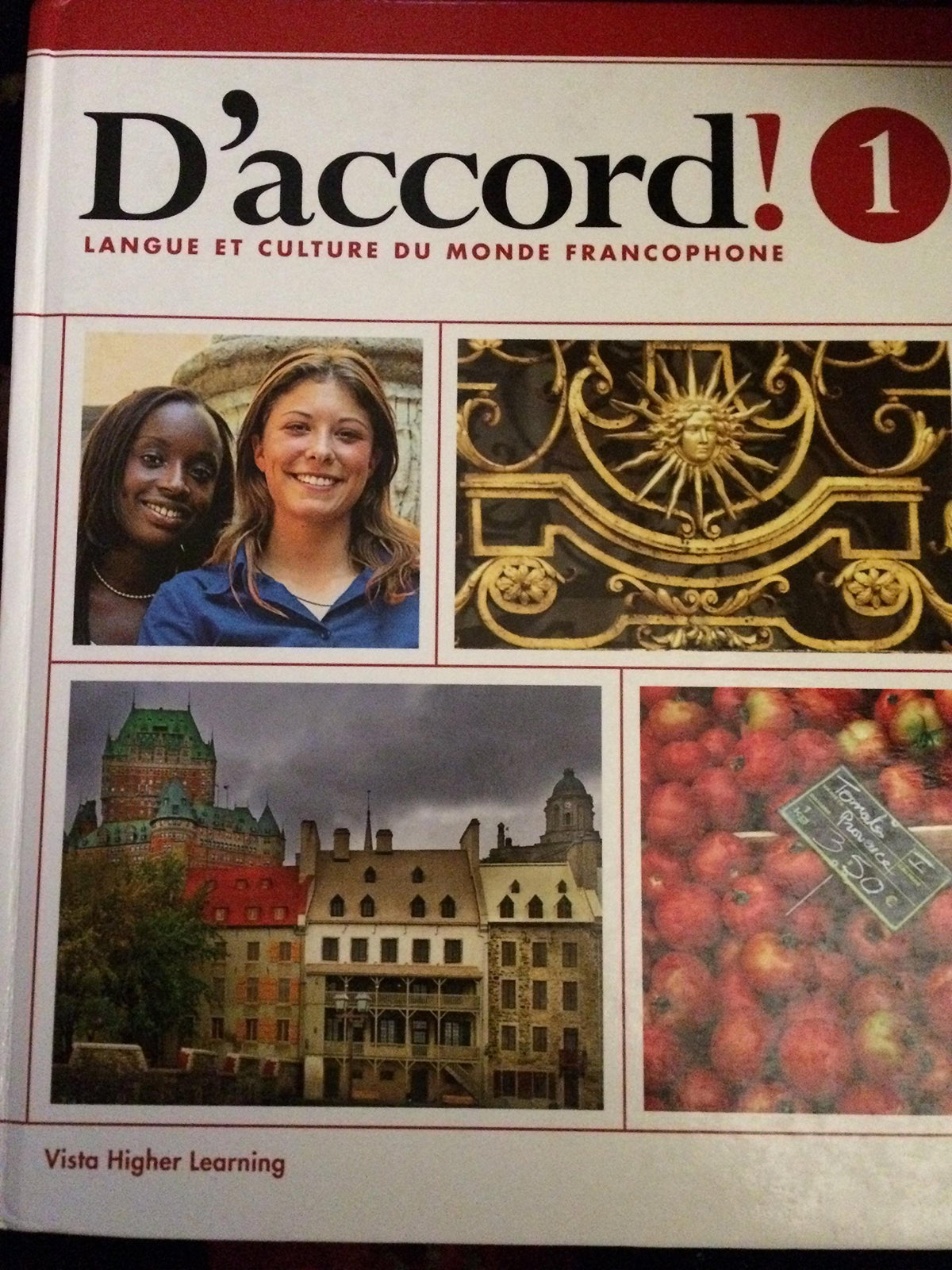 Daccord 2015 Level 1 Student Edition — ISBN 9781618578631