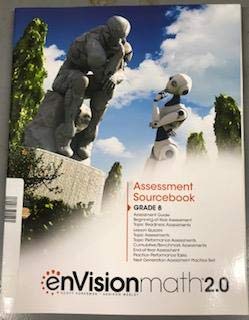 enVisionmath2.0 Assessment Sourcebook Grade 8 — ISBN 9780328885015