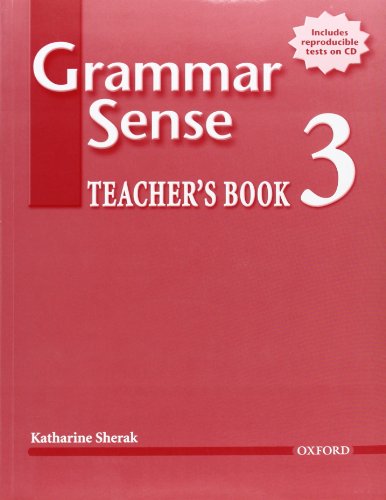 Grammar Sense 3 Teacher's Book (Book+CD) — ISBN 9780194397063