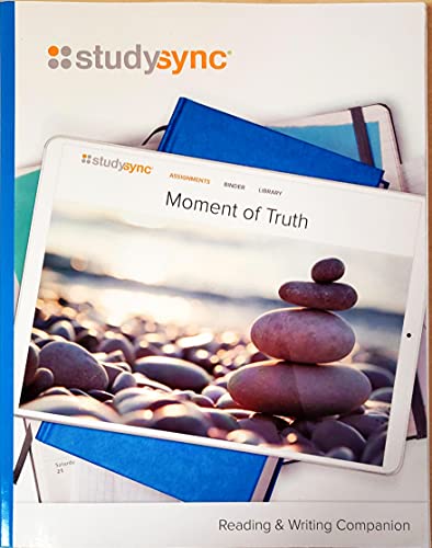 StudySync Core ELA Grade 7, Reading and Writing Companion, Unit 4 (MS STUDY SYNC) — ISBN 9781944695828