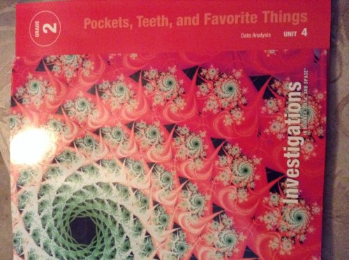 teacher's guide Investigations in Number, Data, and Space, Grade 2: Pockets, Teeth,and Favorite Things, Unit 4 — ISBN 9780328600144