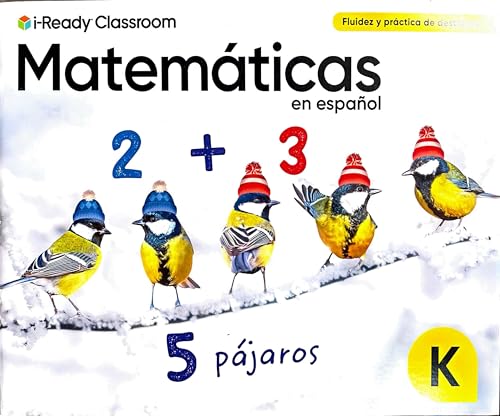i-Ready Classroom, Matematicas en Español, Fluidez y Practica de Destrezas, Grade K — ISBN 9781728063348