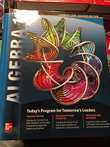Algebra 1, Common Core Teacher Edition — ISBN 9780076639243