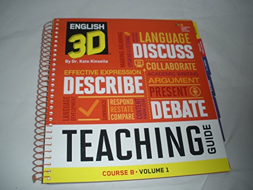 English 3D Teaching Guide Course B Volume 1