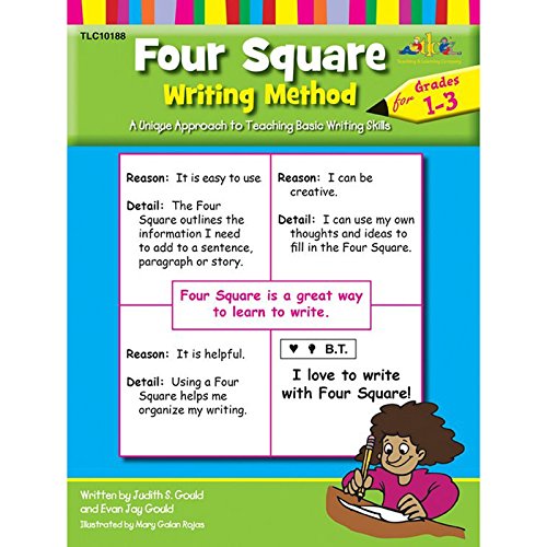 Four Square Writing Method: A Unique Approach to Teaching Basic Writing Skills for Grades 1-3 — ISBN 9781573101882