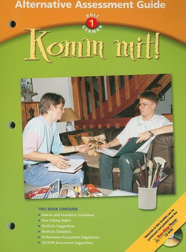 Komm mit!: Alternative Assessment Guide Level 1 — ISBN 9780030655746