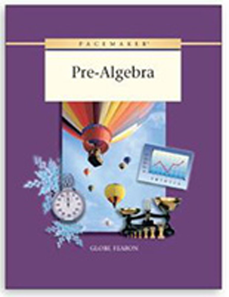 Pacemaker Pre-Algebra Workbook — ISBN 9780130236357
