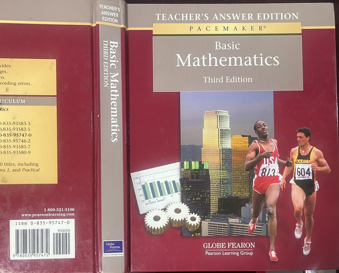 Pacemaker: Basic Mathematics Third Edition, Teacher's Answer Edition — ISBN 9780835957472