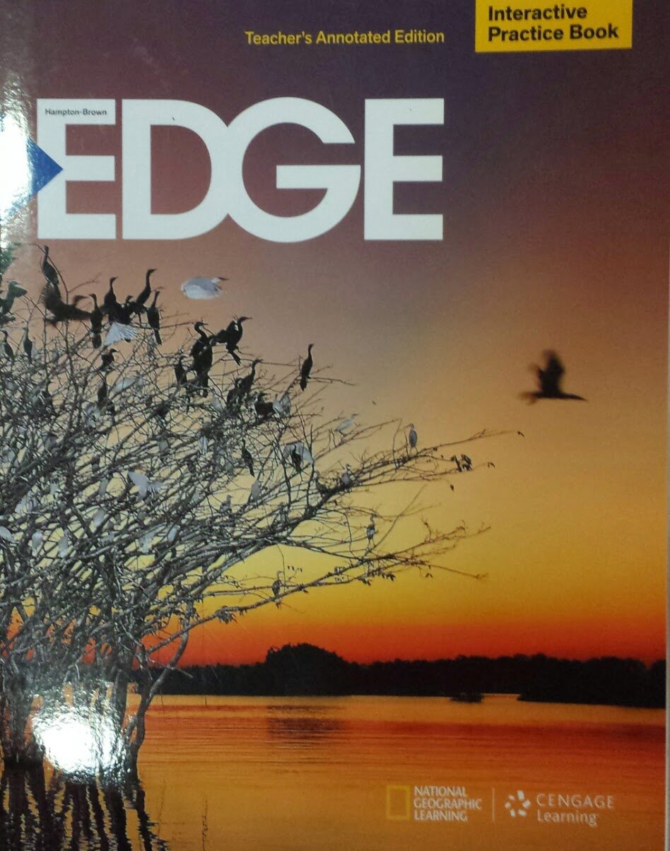Hampton-Brown EDGE Interactive Practice Book Level B Teacher's Annotated Edition — ISBN 9781285443485