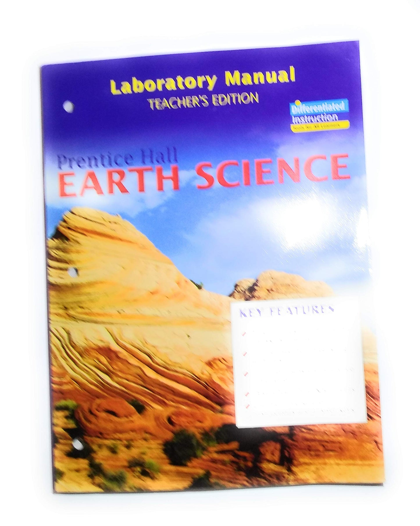 Earth Science Laboratory Manual, Teacher Edition
