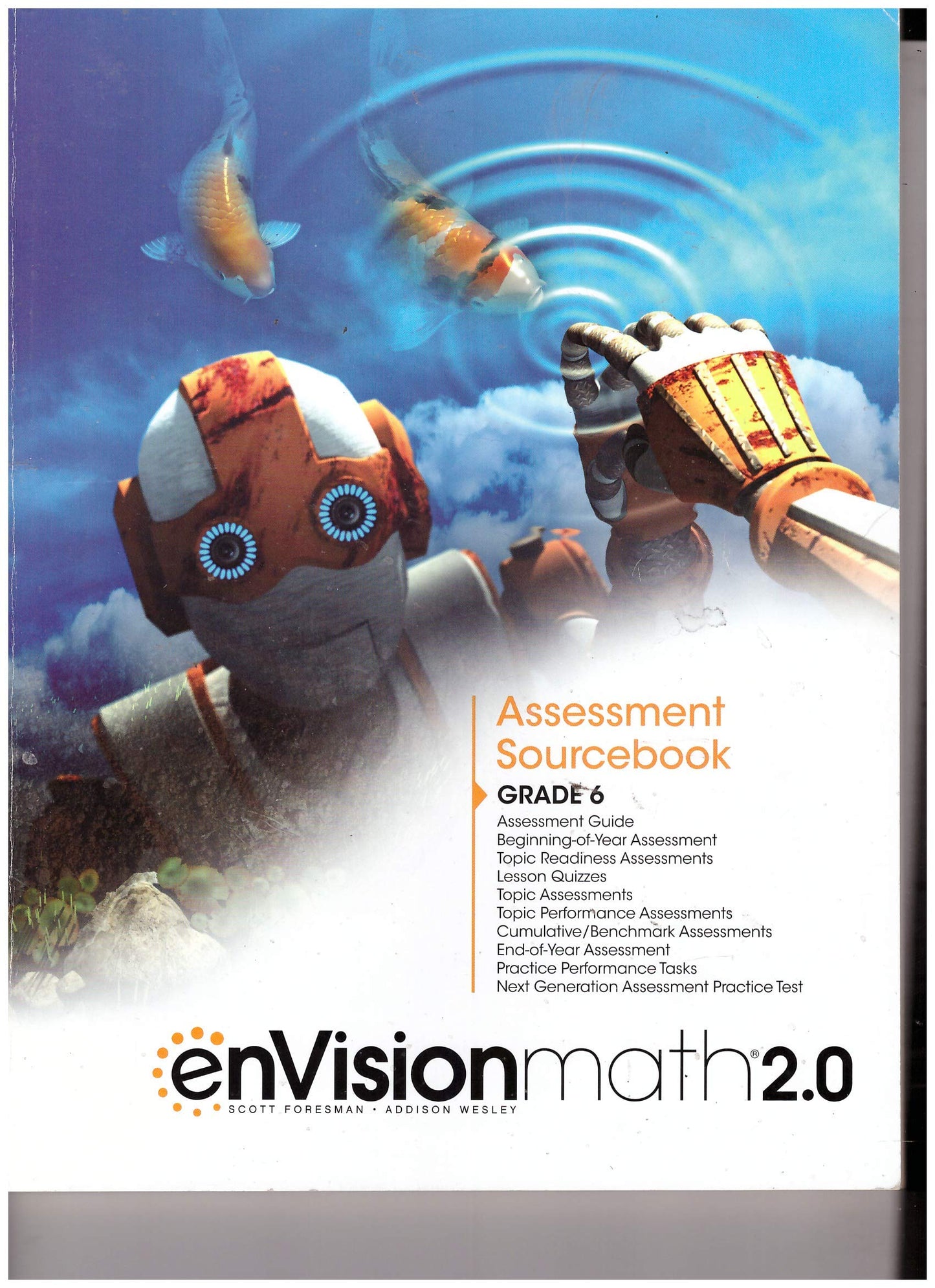 enVisionmath2.0 Assessment Sourcebook Grade 6 — ISBN 9780328884995