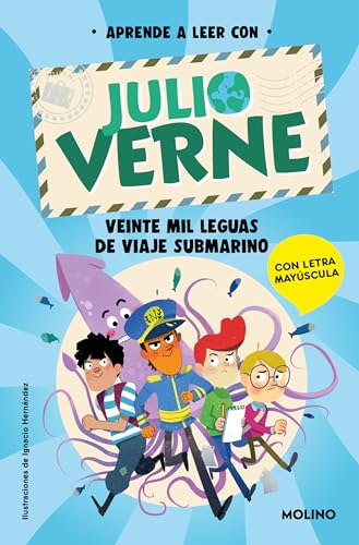 PHONICS IN SPANISH-Aprende a leer con Julio Verne: Veinte mil leguas de viaje submarino / PHONICS IN SPANISH-Twenty-Thousand Leagues Under the Sea (Spanish Edition) — ISBN 9788427240469
