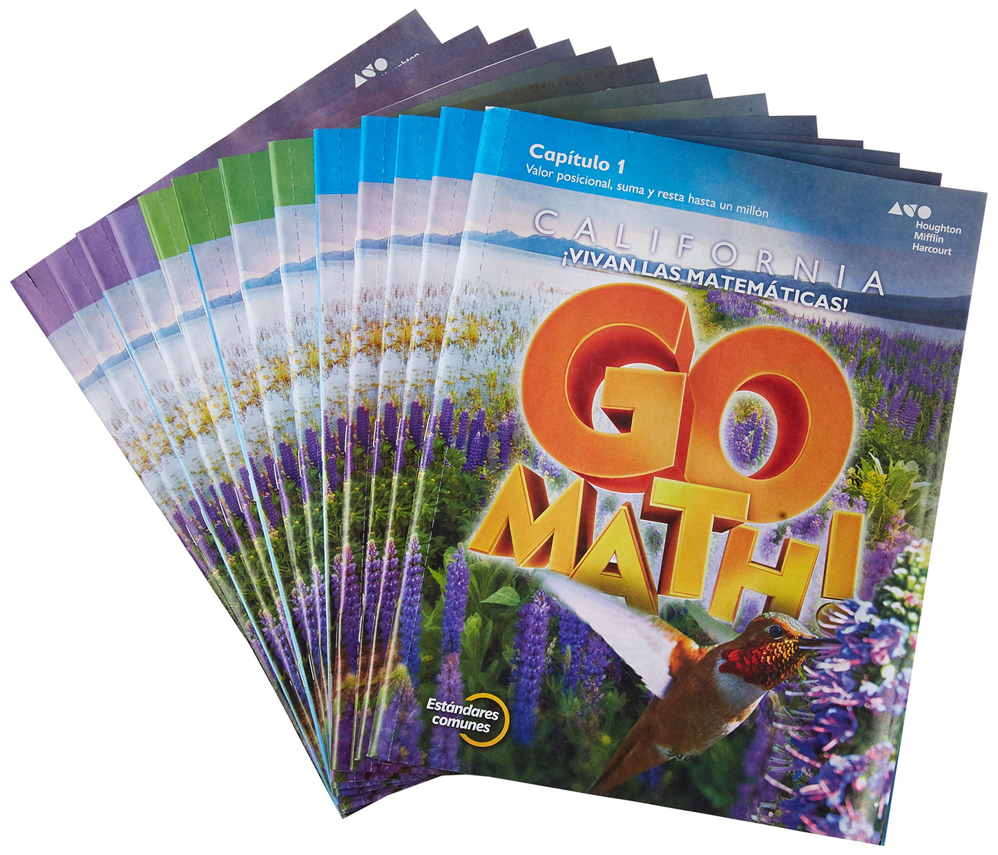 Multi-Volume Student Edition Set Grade 4 2015 (Go Math! Spanish) (Spanish Edition) — ISBN 9780544397125